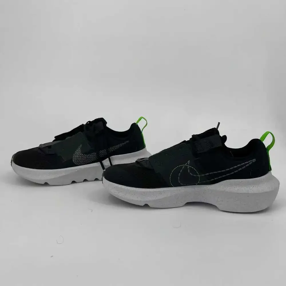 Nike Black Synthetic Athletic Sneakers | Boys Size 5Y